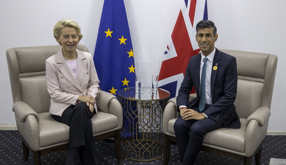 Brexit, Sunak dhe Von der Leyen bisedime per Irlanden e Veriut
